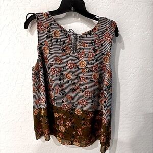Floral Cabi blouse